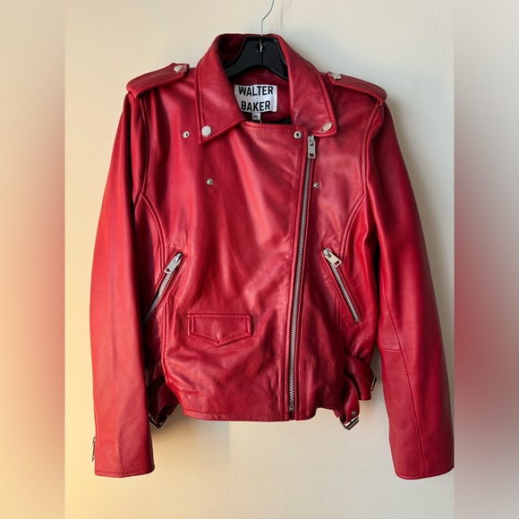 Spring Jacket
Liz Jacket,  Red - Leather by Walter Baker Brand NEW - Picture 13 of 16